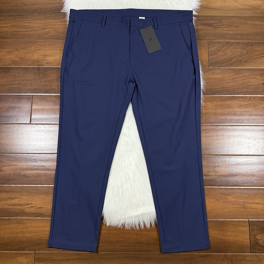 Fabletics Men's Size 42 Blue The Don 5 Pocket Slim Fit‎ Pants SHORTER INSEAM